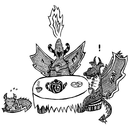 The Not at All Dangerous Teabreaks of the Misfit Dragons thumbnail